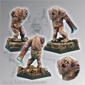 Mutant of Chaos from Scibor Monstrous Miniatures by Scibor