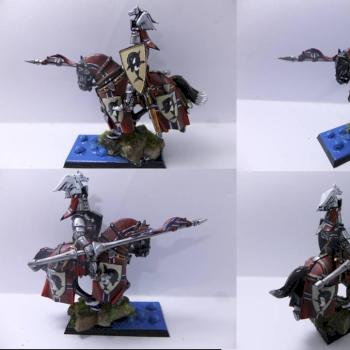 Warhammer Bretonnian Knight of Killer Whale by tinman755