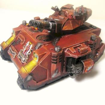 Space Marine Blood Angels Baal Predator Tank by Waaagh*Avatar