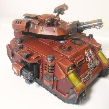 Space Marine Blood Angels Baal Predator Tank by Waaagh*Avatar