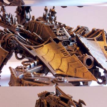 WIP Brass Scorpion of Khorne by Slushosaur