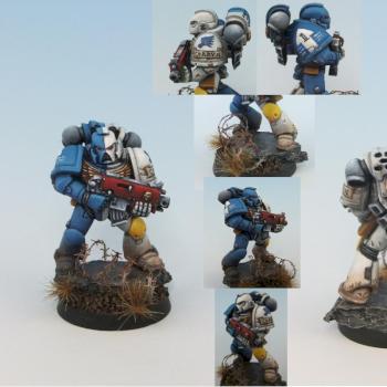 Eagle Warriors Space Marine by mrdee1969