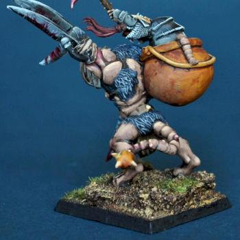 Skaven WarLord on Rat Ogre Bonebreaker by BloodyBeast.com