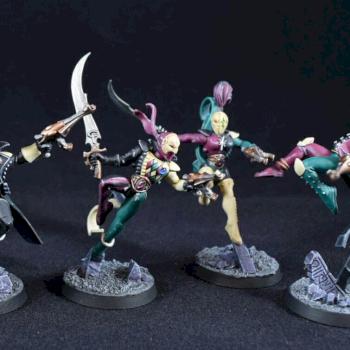 Harlequin Light Troupe by FirstSonOfTyr