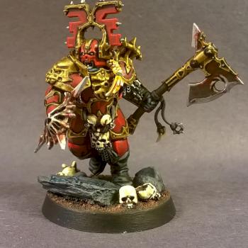 khorne Blood Warrior #2 by mikecarrero