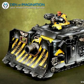 Space Wolves Vindicator by DEN of IMAGINATION