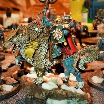 Space Marine - Space Wolf - Custom Wolf Lord by Dorantana