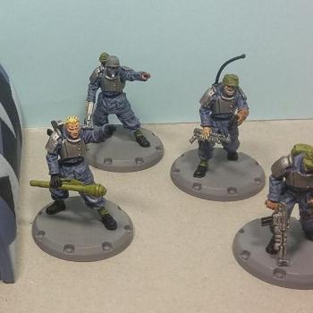 Dust Tactics Miniatures - Axis Lot w/ Quonset Hut by thewartoad