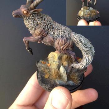 Kingdom Death Monster Screaming Antelopep by bhopal