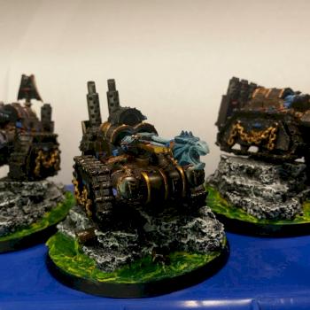 Squat Sentinel Scrap Tanks by Rocksteddy