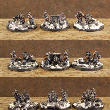 Imperial Guard Cadian Heavy Weapons Team by IRKUCK
