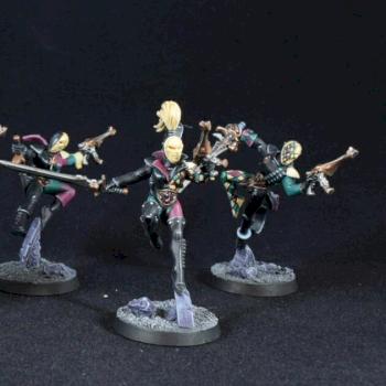 Harlequin Twilight Troupe by FirstSonOfTyr