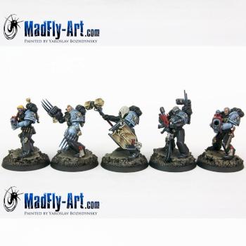 Deathwatch Kill Team by MadFlyArtStudio