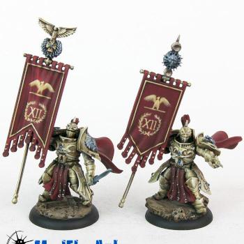Legio Praetoriana Standard Bearers by MadFlyArtStudio