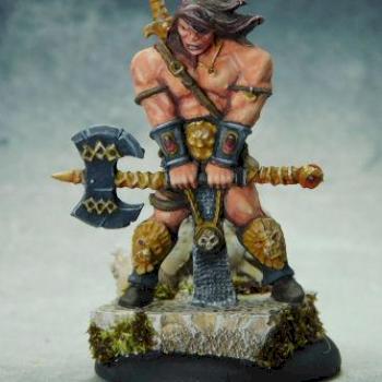 Conan barbarian warrior by The Huntress