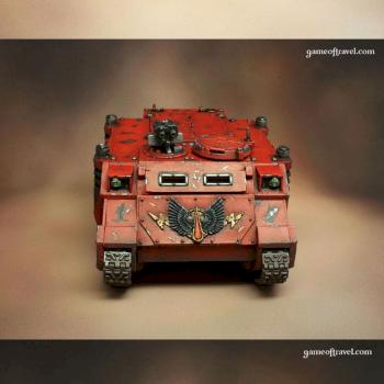 Blood Angels Rhino by Game of Travel