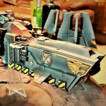 Space Marine - Space Wolves - Stormwolf by Dorantana