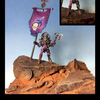 champion de Slaanesh by Duperat