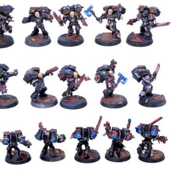 Blood Angels Death Company Squad 3 by nazgash