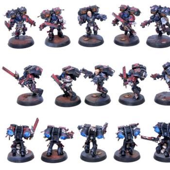 Blood Angels Death Company Squad 2 by nazgash