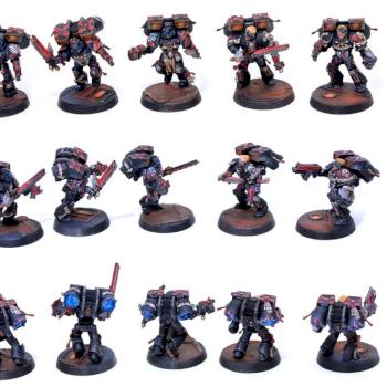Blood Angels Death Company Squad by nazgash