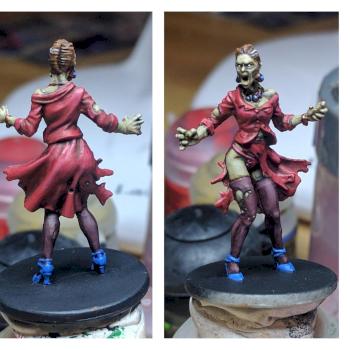 Zombicide - female zombie by Serena89