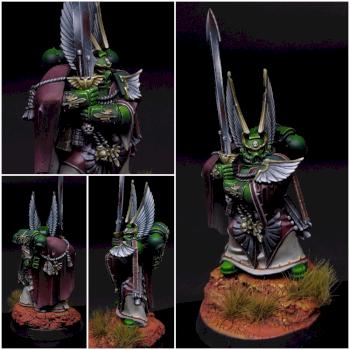 Dark Angels Company Master from Dark Vengeance Warhammer 40k by Scarlet&amp;Sable