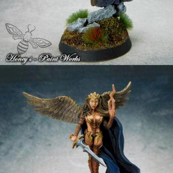 warrior angel by The Huntress