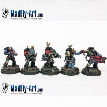 Deathwatch Kill Team by MadFlyArtStudio