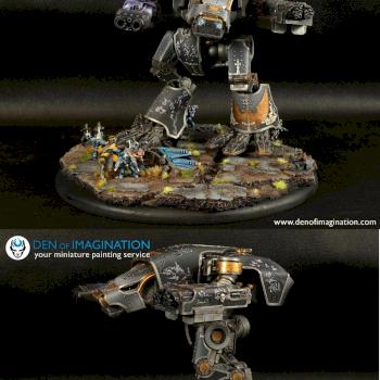 Warhound Titan by DEN of IMAGINATION
