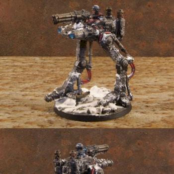 Imperial Guard Cadian Sentinel by IRKUCK