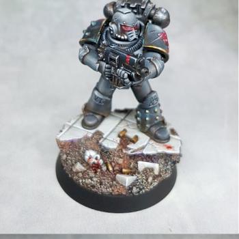 Space wolves horus heresy marine mkIV by Anamnesis