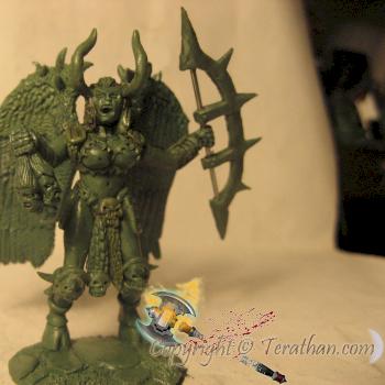Felmere Monster - Terathan Fantasy Miniature by ebizcraftsman