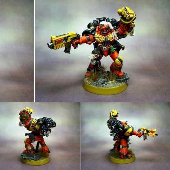 Games Workshop Games Day 2012 Limited Edition Blood Angels Captain by MajorThom4321