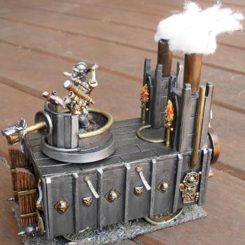 Steamtank - scratchbuilt by Bruce