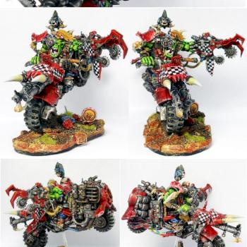 Black Reach Ork Warboss by Vitki