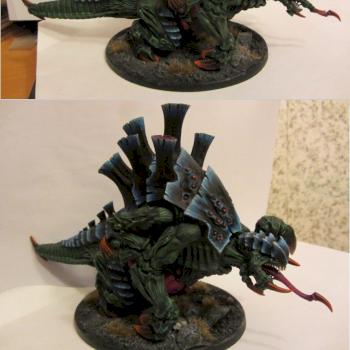 Tyranid tervigon proxy (Mother of broods) by Scaled One