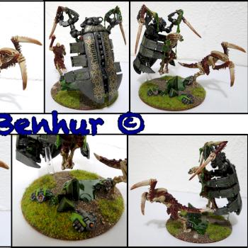 Necron Spyder Vs Gants by Benhur