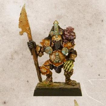 CHAMPION OF NURGLE WITH HALBERD by loris