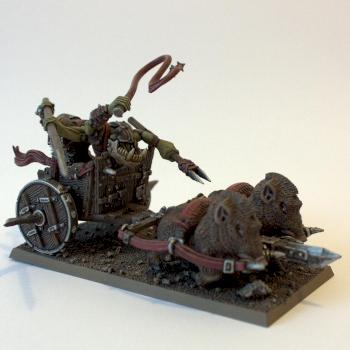 Orc Boar Chariot by Pointedstick