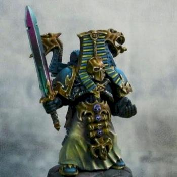 Sorcerer of Tzeentch, thousand sons by CustodianValdor
