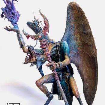 FORGEWORLD LORD OF CHANGE GREATER DAEMON OF TZEENTCH by loris