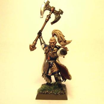 High elf white lion guardian by Duke Lukem