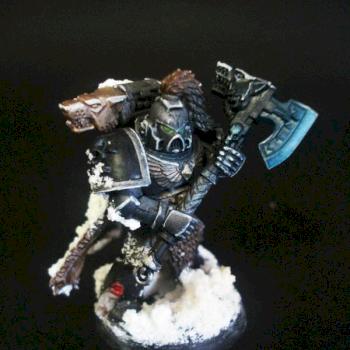Space Wolves ~ Runic Priest by NeedMoreSiesta