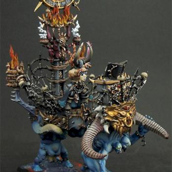 Chaos Warshrine / Templete del Caos by thefigurecorner