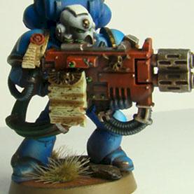 ultramarines veteran by Kerinor