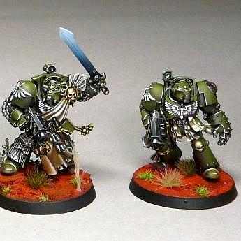 Dark angels deathwing terminators ( dark vengeance) by Lore Nicolas