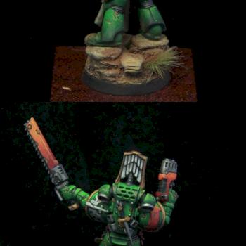 Dark Angel Veteran Sergeant - Dark Vengeance by AkhRa