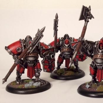 Khador Man o' War Shocktroopers by Russg