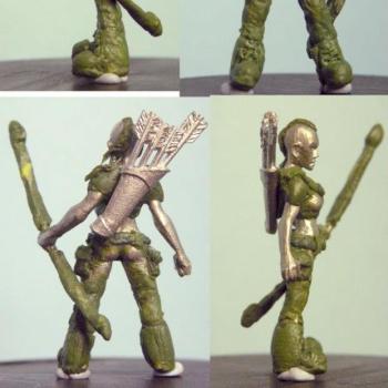 Sally the Survivalist Scout by vargz
